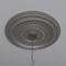 Ekena Millwork Cole PVC Clng Medallion (Fits Canopies up to 6"), Metallic Silver Metallic, 22"OD x 3 1/2"ID x 1"P CMP22COCSV - alternate 10